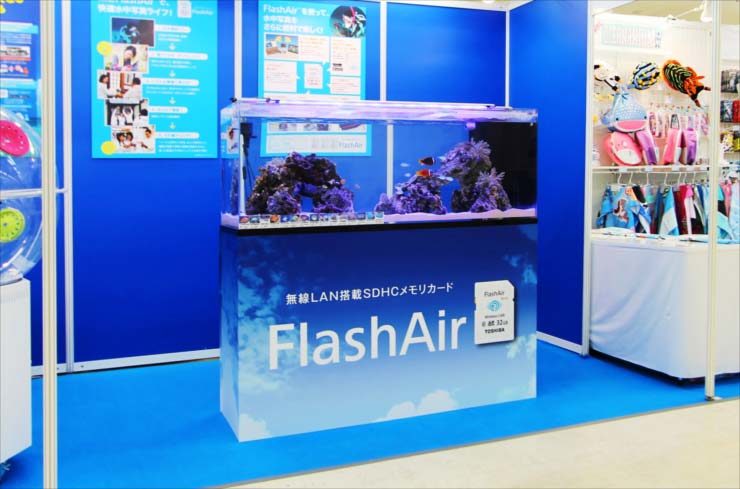 池袋サンシャイン イベントに設置 150cm海水魚水槽事例 東京アクアガーデン
