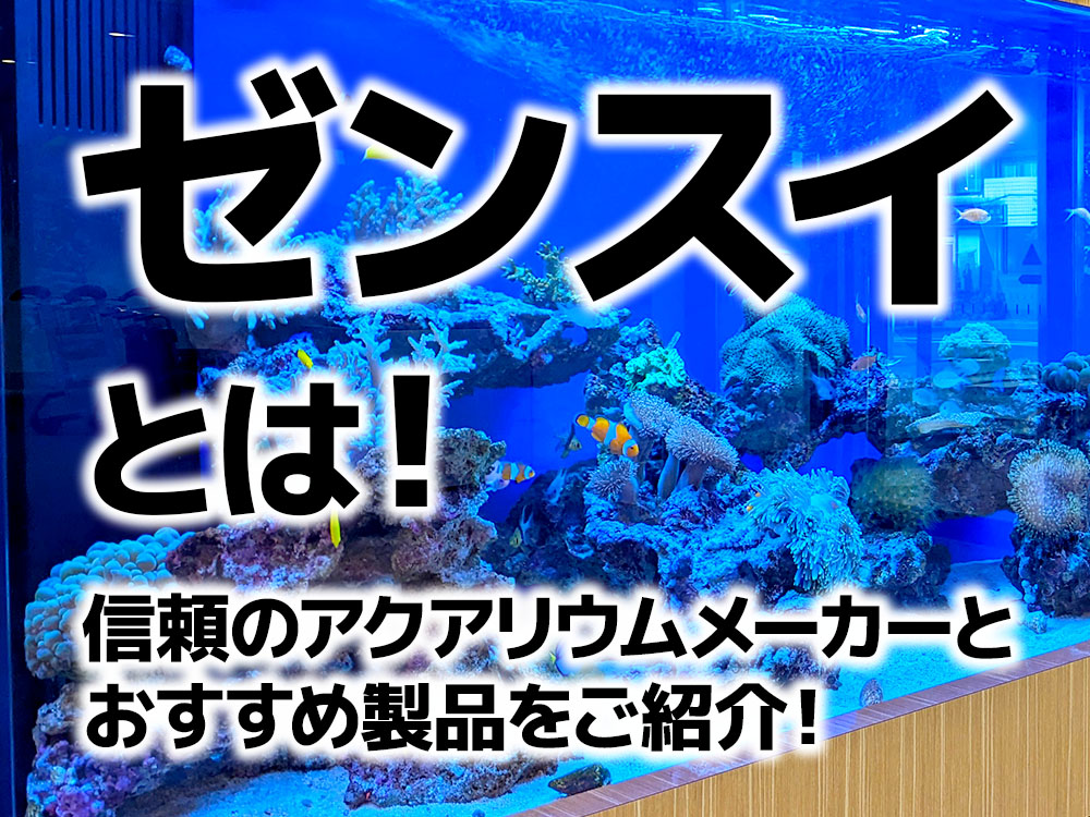 ゼンスイ（ZENSUI）とは！水槽用クーラーの人気メーカー・おすすめ製品5選のサムネイル画像
