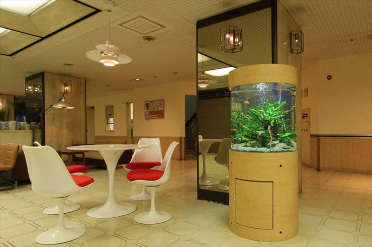 オフィス 企業 水槽レンタル 応接室
